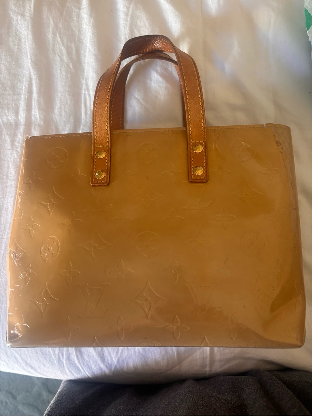 Louis Vuitton Monogram Vernis Reade PM Tote – Authentic